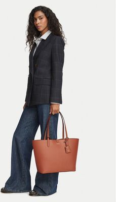 Shopper bag elegancka LAUREN RALPH LAUREN ze sklepu: eobuwie.pl w kategorii: Torby Shopper bag