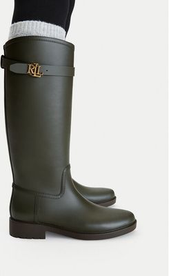 Kalosze damskie wiosenne na jesień LAUREN RALPH LAUREN ze sklepu: eobuwie.pl w kategorii: Kalosze damskie