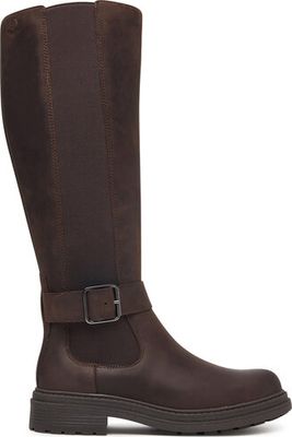Kozaki damskie na zimę Clarks ze sklepu: eobuwie.pl w kategorii: Kozaki damskie - zdjęcie WP-EBWP-9KUZS-09B_0000306135970