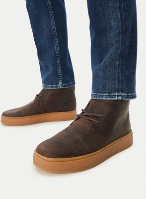 Buty zimowe męskie na zimę Clarks ze sklepu: eobuwie.pl w kategorii: Buty zimowe męskie - zdjęcie WP-EBWP-9KUZS-09B_0000306136816