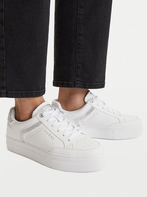 Buty sportowe damskie wiosenne Guess ze sklepu: eobuwie.pl w kategorii: Buty sportowe damskie - zdjęcie WP-EBWP-9KUZS-09B_0000306154629
