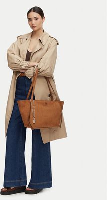 Shopper bag boho Guess ze sklepu: eobuwie.pl w kategorii: Torby Shopper bag - zdjęcie WP-EBWP-9KUZS-09B_0000306157125
