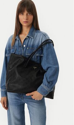 Shopper bag wakacyjna Guess ze sklepu: eobuwie.pl w kategorii: Torby Shopper bag - zdjęcie WP-EBWP-9KUZS-09B_0000306157156