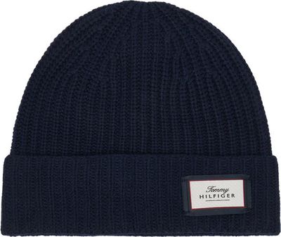 Czapka zimowa męska Tommy Hilfiger ze sklepu: eobuwie.pl w kategorii: Czapki zimowe męskie - zdjęcie WP-EBWP-9KUZS-09B_0000306161726