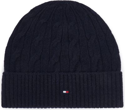 Czapka zimowa męska Tommy Hilfiger ze sklepu: eobuwie.pl w kategorii: Czapki zimowe męskie - zdjęcie WP-EBWP-9KUZS-09B_0000306162211