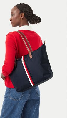 Shopper bag wakacyjna Tommy Hilfiger ze sklepu: eobuwie.pl w kategorii: Torby Shopper bag - zdjęcie WP-EBWP-9KUZS-09B_0000306163393