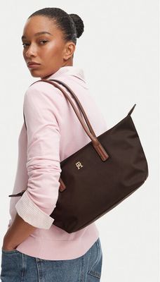 Tommy Hilfiger - Shopper bag elegancka ze sklepu: eobuwie.pl w kategorii: Torby Shopper bag - zdjęcie WP-EBWP-9KUZS-09B_0000306163805