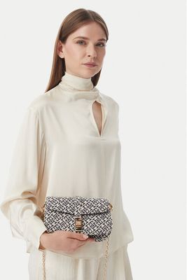 Kopertówka elegancka Tommy Hilfiger ze sklepu: eobuwie.pl w kategorii: Kopertówki - zdjęcie WP-EBWP-9KUZS-09B_0000306164086