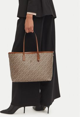 Shopper bag wakacyjna Tommy Hilfiger ze sklepu: eobuwie.pl w kategorii: Torby Shopper bag - zdjęcie WP-EBWP-9KUZS-09B_0000306164277