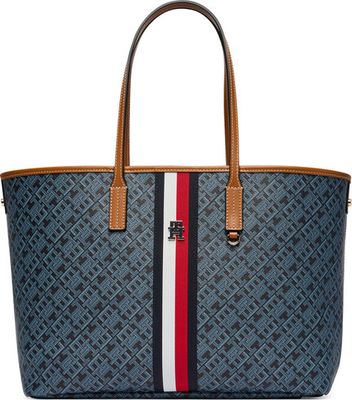 Shopper bag elegancka Tommy Hilfiger ze sklepu: eobuwie.pl w kategorii: Torby Shopper bag - zdjęcie WP-EBWP-9KUZS-09B_0000306164727