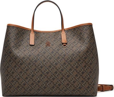 Shopper bag elegancka Tommy Hilfiger ze sklepu: eobuwie.pl w kategorii: Torby Shopper bag - zdjęcie WP-EBWP-9KUZS-09B_0000306164765