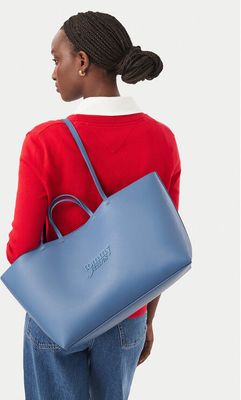 Shopper bag wakacyjna Tommy Jeans ze sklepu: eobuwie.pl w kategorii: Torby Shopper bag - zdjęcie WP-EBWP-9KUZS-09B_0000306165359
