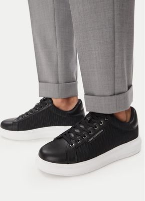 Buty sportowe męskie jesienne Karl Lagerfeld ze sklepu: eobuwie.pl w kategorii: Buty sportowe męskie - zdjęcie WP-EBWP-9KUZS-09B_0000306165915