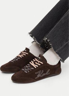 Buty sportowe damskie jesienne Karl Lagerfeld ze sklepu: eobuwie.pl w kategorii: Buty sportowe damskie