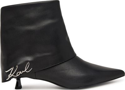 Karl Lagerfeld - Botki jesienne ze sklepu: eobuwie.pl w kategorii: Botki - zdjęcie WP-EBWP-9KUZS-09B_0000306166547