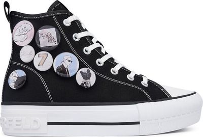 Trampki damskie na wiosnę Karl Lagerfeld ze sklepu: eobuwie.pl w kategorii: Trampki damskie - zdjęcie WP-EBWP-9KUZS-09B_0000306166899