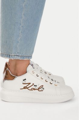 Karl Lagerfeld - Buty sportowe damskie wiosenne ze sklepu: eobuwie.pl w kategorii: Buty sportowe damskie - zdjęcie WP-EBWP-9KUZS-09B_0000306166943