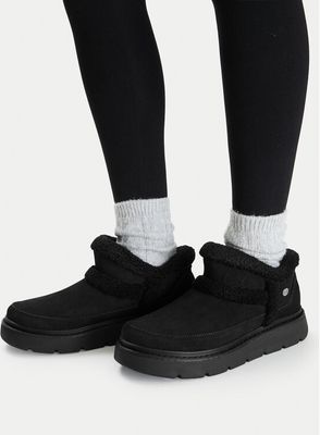 Śniegowce damskie na zimę Skechers ze sklepu: eobuwie.pl w kategorii: Śniegowce damskie