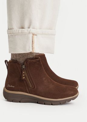Botki jesienne Skechers ze sklepu: eobuwie.pl w kategorii: Botki