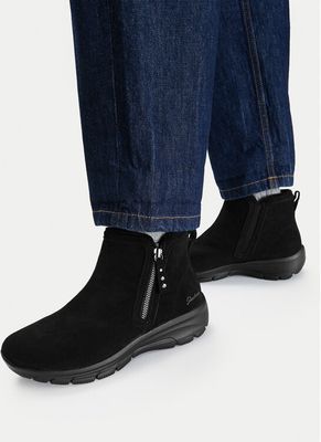 Botki jesienne Skechers ze sklepu: eobuwie.pl w kategorii: Botki