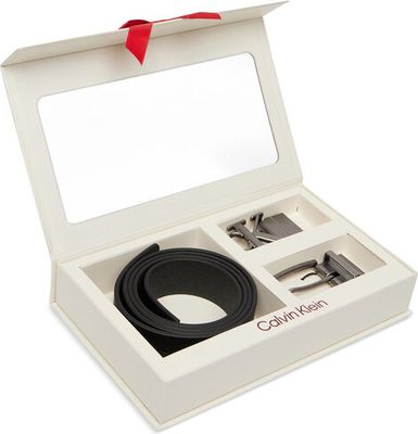 Pasek Calvin Klein ze sklepu: eobuwie.pl w kategorii: Paski męskie - zdjęcie WP-EBWP-9KUZS-09B_0000306183223