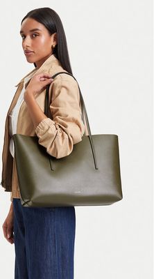 Shopper bag na wakacje Calvin Klein ze sklepu: eobuwie.pl w kategorii: Torby Shopper bag - zdjęcie WP-EBWP-9KUZS-09B_0000306183599