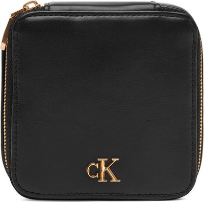 Portfel damski Calvin Klein ze sklepu: eobuwie.pl w kategorii: Portfele damskie - zdjęcie WP-EBWP-9KUZS-09B_0000306184626