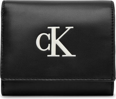 Portfel damski Calvin Klein ze sklepu: eobuwie.pl w kategorii: Portfele damskie - zdjęcie WP-EBWP-9KUZS-09B_0000306184688