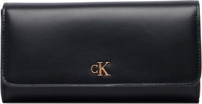 Portfel damski Calvin Klein ze sklepu: eobuwie.pl w kategorii: Portfele damskie - zdjęcie WP-EBWP-9KUZS-09B_0000306184770