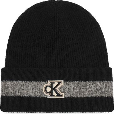 Czapka zimowa damska Calvin Klein ze sklepu: eobuwie.pl w kategorii: Czapki zimowe damskie - zdjęcie WP-EBWP-9KUZS-09B_0000306187122