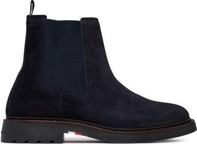 Buty zimowe męskie jesienne Tommy Hilfiger ze sklepu: eobuwie.pl w kategorii: Buty zimowe męskie - zdjęcie WP-EBWP-9KUZS-09B_0000306190283