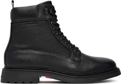Buty zimowe męskie na zimę Tommy Hilfiger ze sklepu: eobuwie.pl w kategorii: Buty zimowe męskie - zdjęcie WP-EBWP-9KUZS-09B_0000306190313