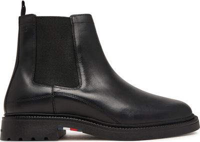Tommy Hilfiger - Buty zimowe męskie jesienne ze sklepu: eobuwie.pl w kategorii: Buty zimowe męskie - zdjęcie WP-EBWP-9KUZS-09B_0000306190320