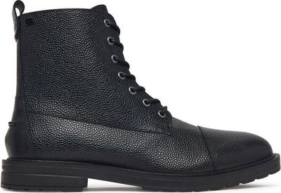 Buty zimowe męskie na zimę Tommy Hilfiger ze sklepu: eobuwie.pl w kategorii: Buty zimowe męskie