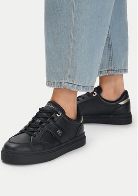 Buty sportowe damskie wiosenne Tommy Hilfiger ze sklepu: eobuwie.pl w kategorii: Buty sportowe damskie - zdjęcie WP-EBWP-9KUZS-09B_0000306190917