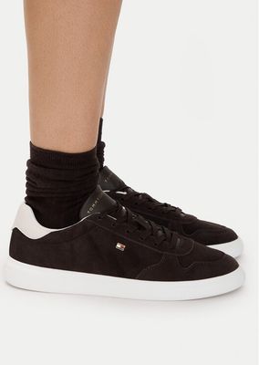 Buty sportowe damskie na wiosnę Tommy Hilfiger ze sklepu: eobuwie.pl w kategorii: Buty sportowe damskie - zdjęcie WP-EBWP-9KUZS-09B_0000306190924