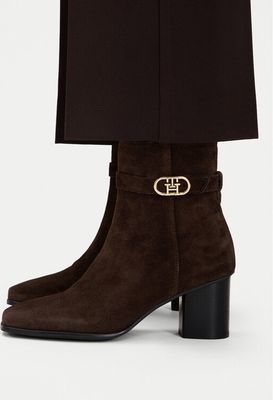 Botki jesienne Tommy Hilfiger ze sklepu: eobuwie.pl w kategorii: Botki - zdjęcie WP-EBWP-9KUZS-09B_0000306190955