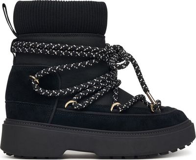 Śniegowce damskie zimowe Tommy Hilfiger ze sklepu: eobuwie.pl w kategorii: Śniegowce damskie - zdjęcie WP-EBWP-9KUZS-09B_0000306190993