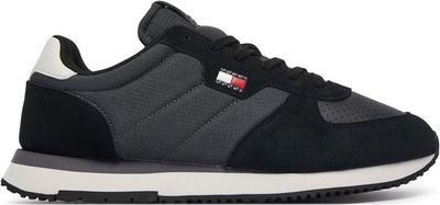 Tommy Jeans - Buty sportowe męskie na jesień ze sklepu: eobuwie.pl w kategorii: Buty sportowe męskie - zdjęcie WP-EBWP-9KUZS-09B_0000306191037