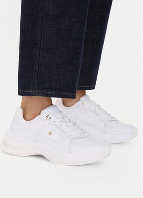 Buty sportowe damskie wiosenne Tommy Hilfiger ze sklepu: eobuwie.pl w kategorii: Buty sportowe damskie - zdjęcie WP-EBWP-9KUZS-09B_0000306194212
