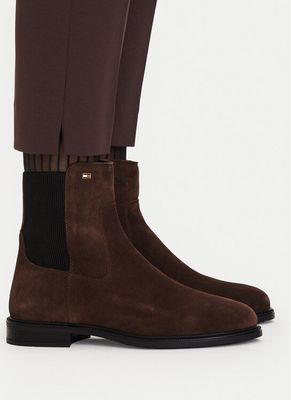 Tommy Hilfiger - Botki na jesień ze sklepu: eobuwie.pl w kategorii: Botki - zdjęcie WP-EBWP-9KUZS-09B_0000306194441