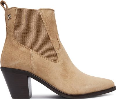 Botki na jesień Tommy Hilfiger ze sklepu: eobuwie.pl w kategorii: Botki - zdjęcie WP-EBWP-9KUZS-09B_0000306194465