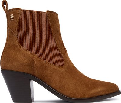 Botki jesienne Tommy Hilfiger ze sklepu: eobuwie.pl w kategorii: Botki - zdjęcie WP-EBWP-9KUZS-09B_0000306194472