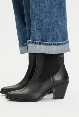 Botki jesienne Tommy Hilfiger ze sklepu: eobuwie.pl w kategorii: Botki - zdjęcie WP-EBWP-9KUZS-09B_0000306194526