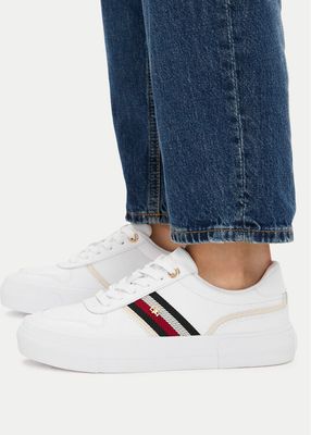 Buty sportowe damskie na wiosnę Tommy Hilfiger ze sklepu: eobuwie.pl w kategorii: Buty sportowe damskie - zdjęcie WP-EBWP-9KUZS-09B_0000306194632