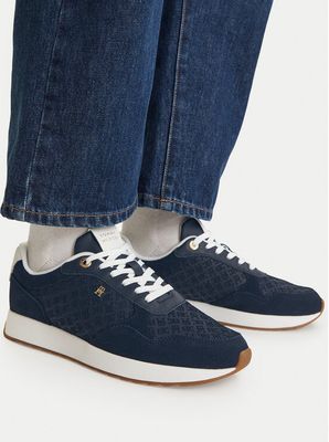 Buty sportowe damskie na wiosnę Tommy Hilfiger ze sklepu: eobuwie.pl w kategorii: Buty sportowe damskie - zdjęcie WP-EBWP-9KUZS-09B_0000306194731