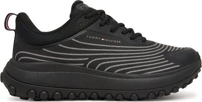 Buty sportowe damskie na wiosnę Tommy Hilfiger ze sklepu: eobuwie.pl w kategorii: Buty sportowe damskie - zdjęcie WP-EBWP-9KUZS-09B_0000306194762