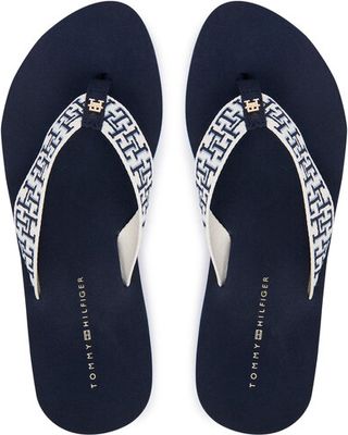 Klapki damskie na lato Tommy Hilfiger ze sklepu: eobuwie.pl w kategorii: Klapki damskie - zdjęcie WP-EBWP-9KUZS-09B_0000306194908