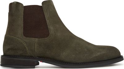 Buty zimowe męskie na zimę jesienne Tommy Hilfiger ze sklepu: eobuwie.pl w kategorii: Buty zimowe męskie - zdjęcie WP-EBWP-9KUZS-09B_0000306195103