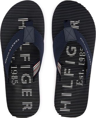 Tommy Hilfiger - Klapki męskie na lato ze sklepu: eobuwie.pl w kategorii: Klapki męskie - zdjęcie WP-EBWP-9KUZS-09B_0000306195325